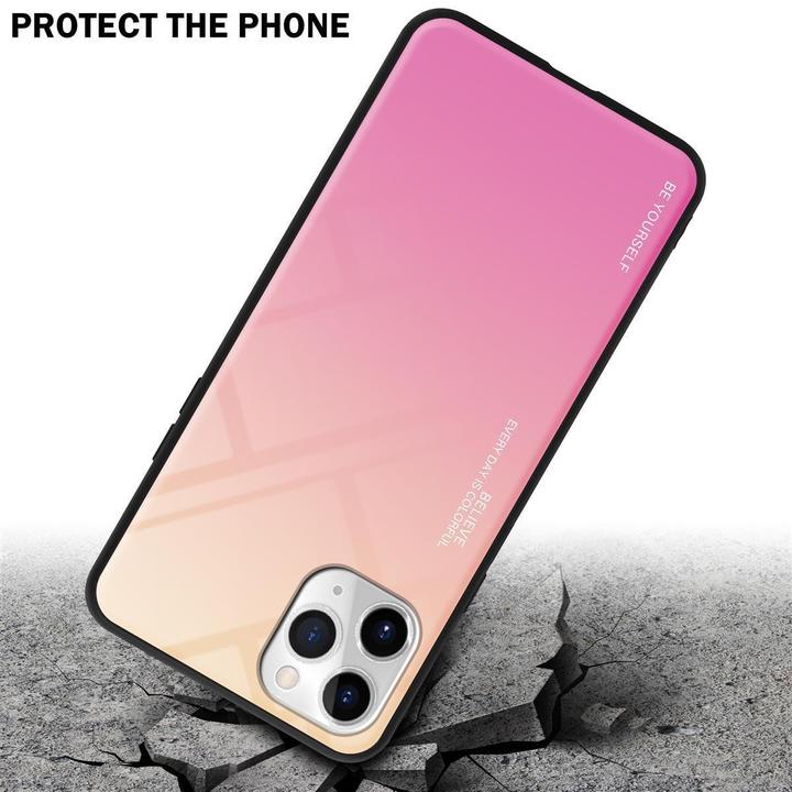 Image du produit Cadorabo Couverture en verre TPU 2 couleurs (Apple iPhone 11 Pro)