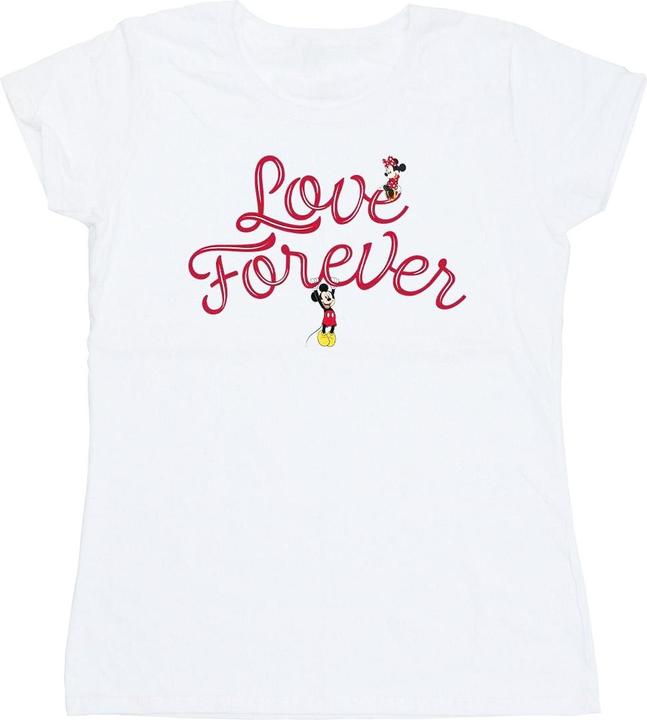 Immagine prodotto Disney Mickey Mouse Love Forever Maglietta Donna (L)