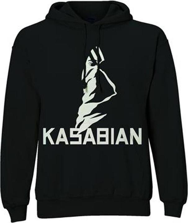 Actual product image Kasabian Unisex Adult Ultra Face Hoodie (M)