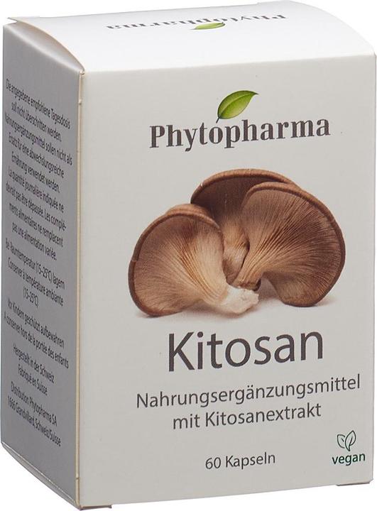 Immagine prodotto Phytopharma Tappi Kitosan (60 Pezzo/i, Pillole, 55 g)