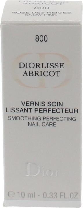 Produktbild Dior Diorlisse Abricot Smoothing Perfecting Nail Care (800 Snow Pink, Farblack)