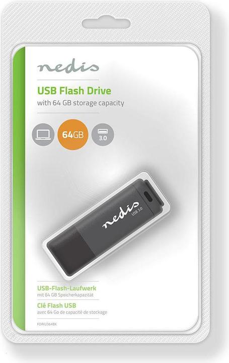 Immagine prodotto Nedis Chiavetta USB (64 GB, USB 3.0)