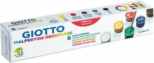 Actual product image Giotto Ready-to-paint opaque colour 6x18ml (Sorted, 18 ml)