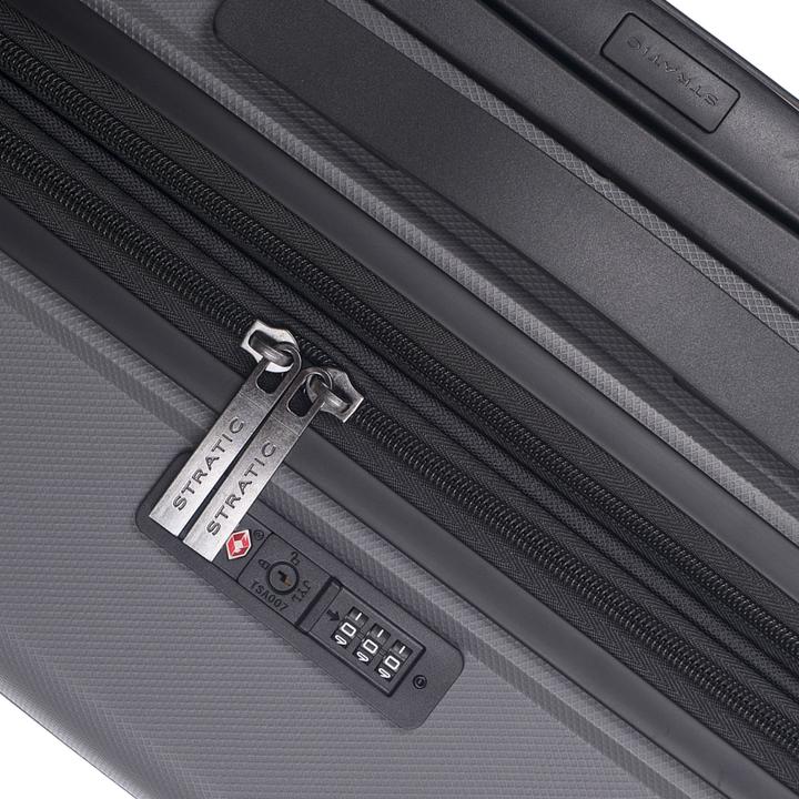 Produktbild Stratic Bright+ 4 Rollen Trolley M 66 cm mit Dehnfalte (73 l, M (50 - 90l))