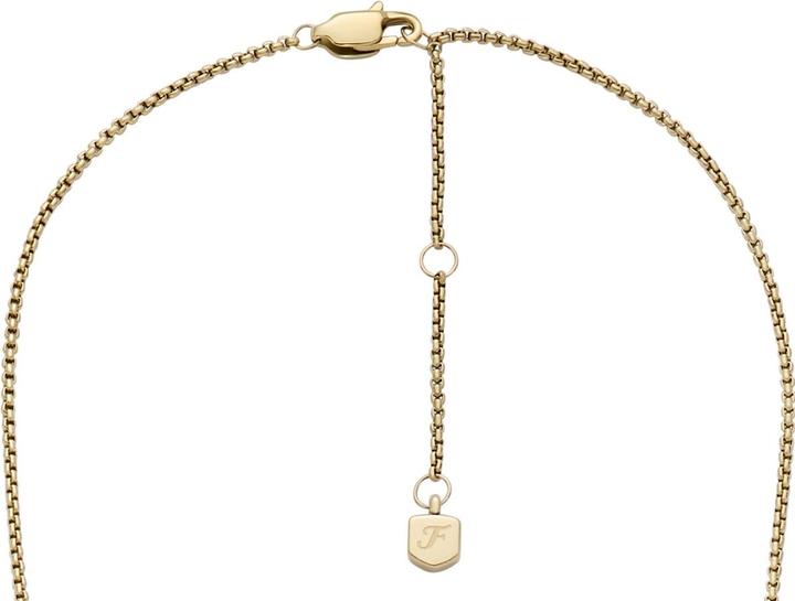Actual product image Fossil Heritage Necklace (Stainless steel, 85 cm)