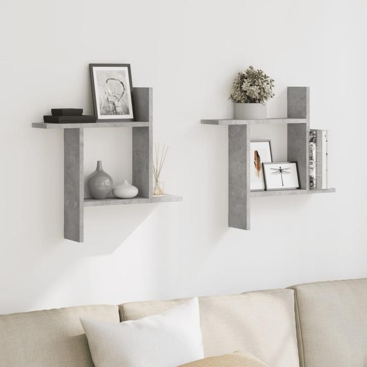Immagine prodotto VidaXL Mensole a muro 2 pezzi. (50 x 12 x 50 cm)
