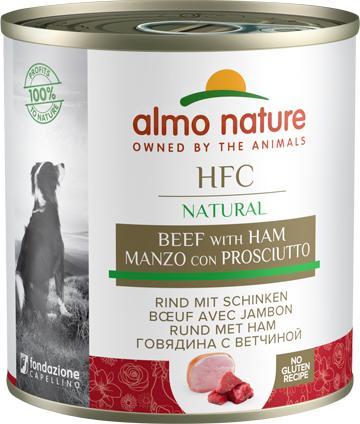 Image du produit Almo Nature HFC Natural au boeuf et au jambon (Adulte, 1 pcs, 290 g)