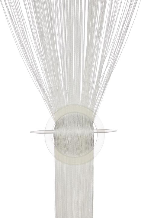 Actual product image Relaxdays White String Curtains (90 x 245 cm)