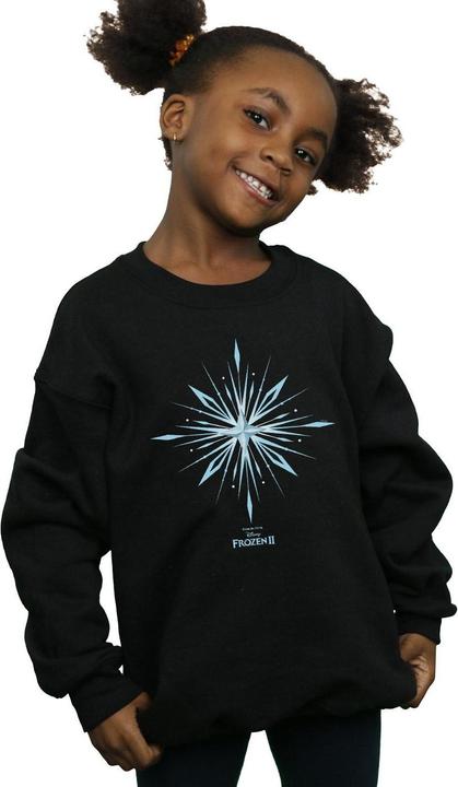 Produktbild Disney Frozen 2 Elsa Signature Snowflake Sweatshirt Mädchen (116)