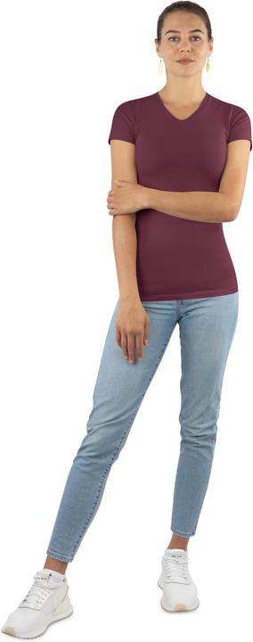 Actual product image Normani Figure-hugging V-neck T-shirt Siena - 8691 (M)