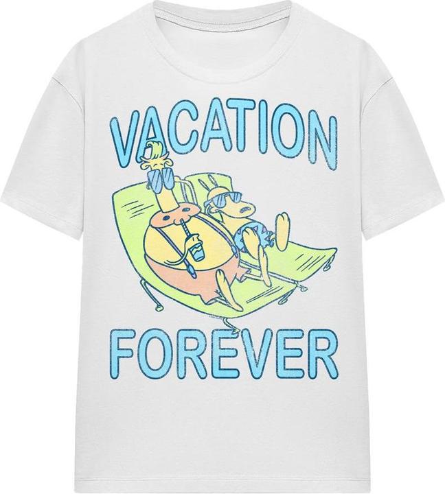 Actual product image Rocko´s Modern Life Unisex Adult Vacation Forever T-Shirt (XL)