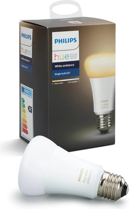 Produktbild Philips Hue White Ambiance Erweiterung (E27, 9.50 W, 806 lm, 1 x, F)