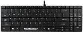 Man & Machine Europe MAN&MACHINE Keyboard ITs Cool black hygienic keyboard,USB,99 keys,EN (DE, Cable)