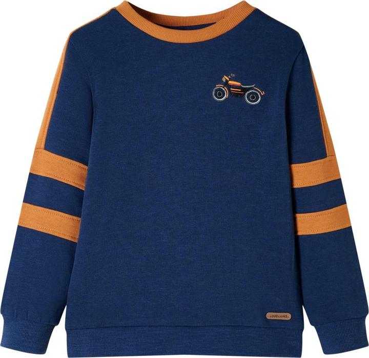 Produktbild VidaXL Kinder-Sweatshirt Indigoblau 92,Material: 100 (92)