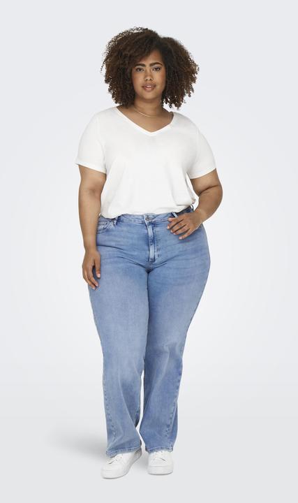 Produktbild Only Weiter Beinschnitt Hohe Taille Jeans Weit geschnitten jeans (W42/L30)