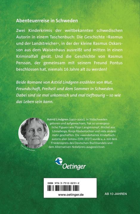 Image du produit Rasmus und der Landstreicher / Rasmus, Pontus und der Schwertschlucker (Allemand, Katrin Angel King, Horst Lemke, Thyra Dohrenburg, Astrid Lindgren, 2022)