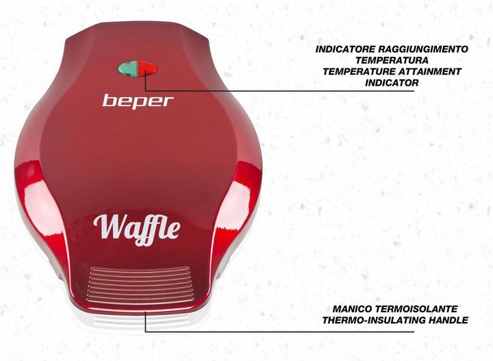 Produktbild Beper BT.603Y Waffeleisen