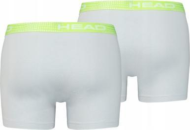 Actual product image Head Men's Seasonal Boxer Briefs, Grey/Light Green, M (M)