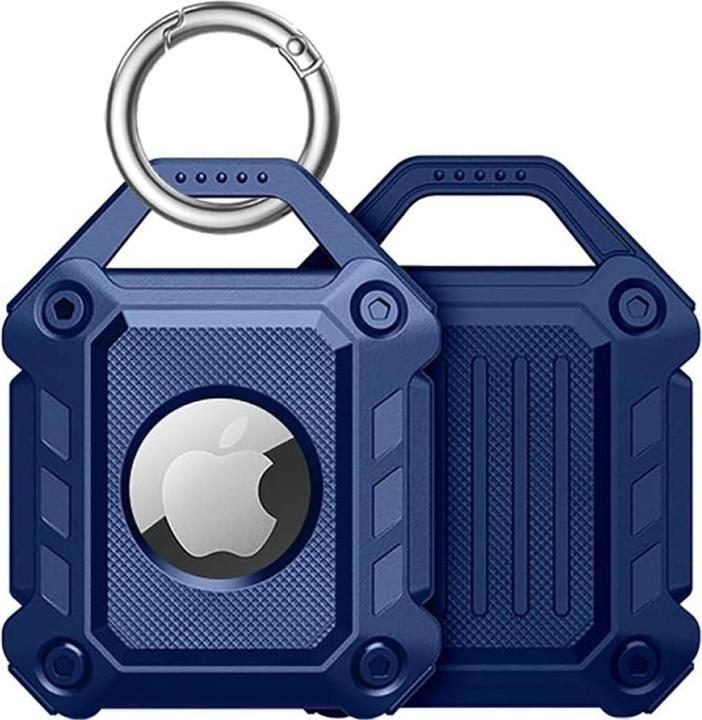 Produktbild Screenguard Apple Airtag Rugged Armor Case mit Karabiner