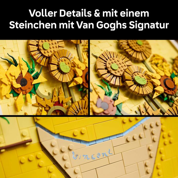 Immagine prodotto LEGO Vincent van Gogh - Girasoli (31215, LEGO DC, Set LEGO rari)