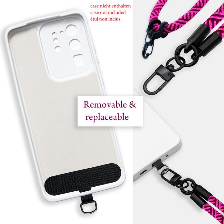 Image du produit Cadorabo Chaîne de téléphone portable pour ZTE Nubia N1 Necklace Coque