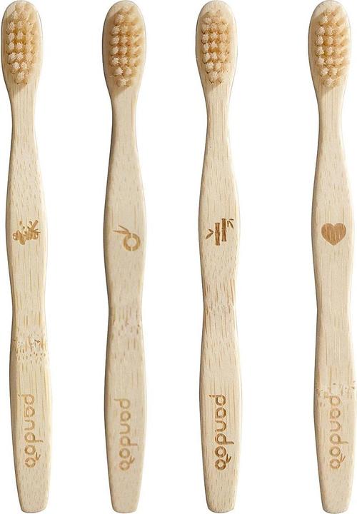 Produktbild Pandoo Kinder-Zahnbürste (Weich, 4 x)