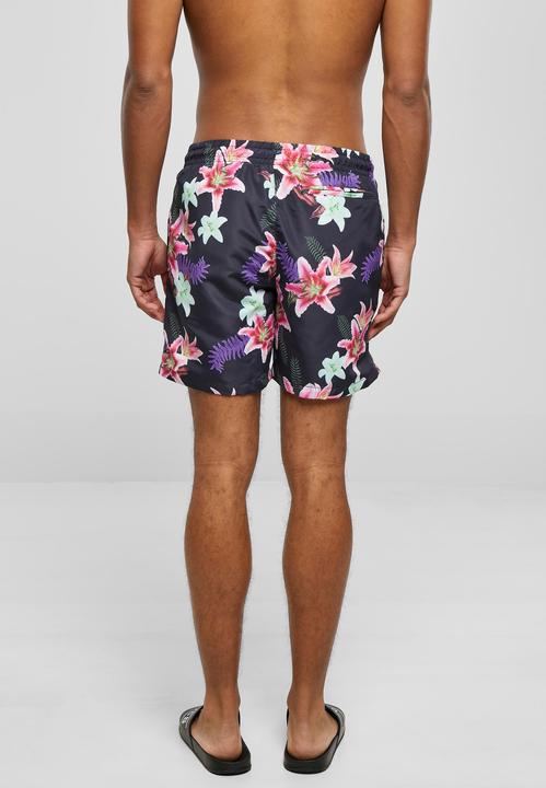 Produktbild Urban Classics Pattern Swim Shorts (XS)