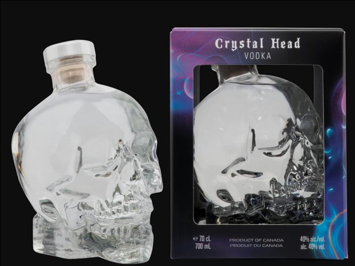 Produktbild Crystal Head Triple Filtered Vodka (1 x 70 cl)