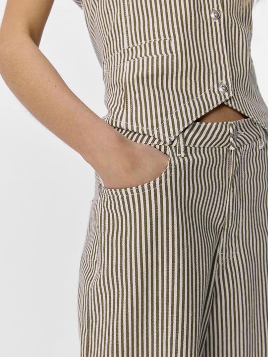 Image du produit Object Streifen Jeans mit weitem Bein (XS)