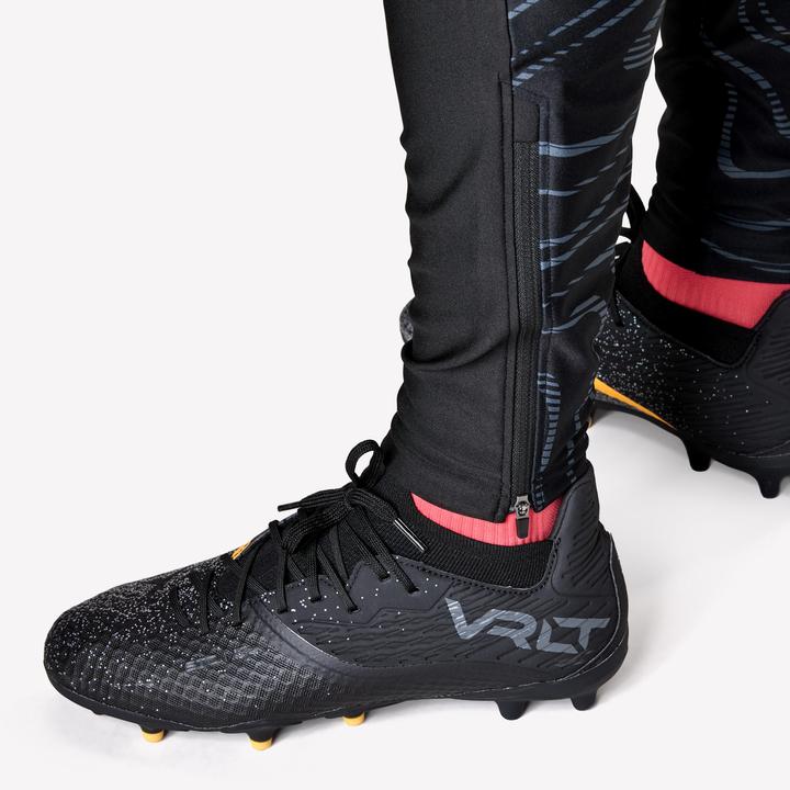 Immagine prodotto Kipsta Pantaloni da allenamento da calcio da donna/uomo - VIRALTO Topo nero/grigio (W32/L33)