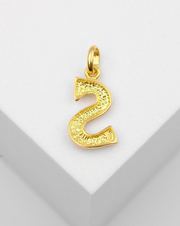 Produktbild Muau Buchstabe (750/18K Gelbgold)