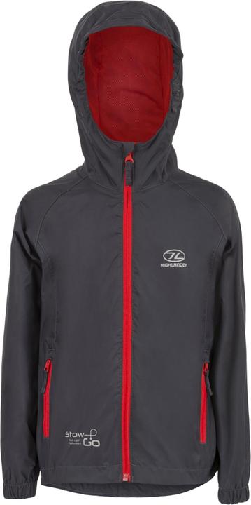 Highlander Stow & Go Kids C'coal Pky Jkt -7/8 (6 7/8)