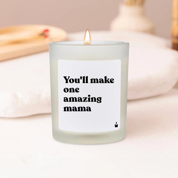 Produktbild Chatty Candles Duftkerze Woody You'll make one amazing mama