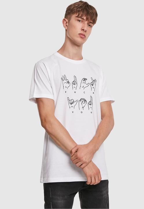 Image du produit Mister Tee FU Sign Language Tee (M)