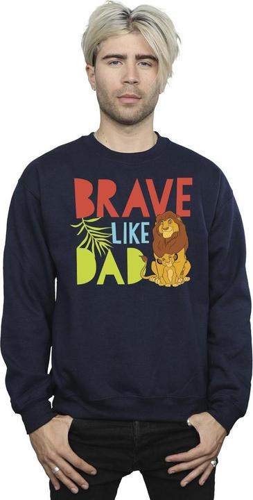 Image du produit Disney - Sweat THE LION KING BRAVE LIKE DAD - Homme (XXL)