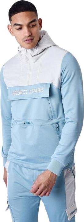 Produktbild Project X Paris zweifarbiges kapuzensweatshirt i windbreaker-stil (M)