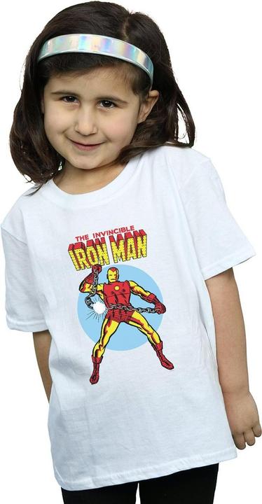 Immagine prodotto The Invincible Iron Man Maglietta Ragazze (140, 146)