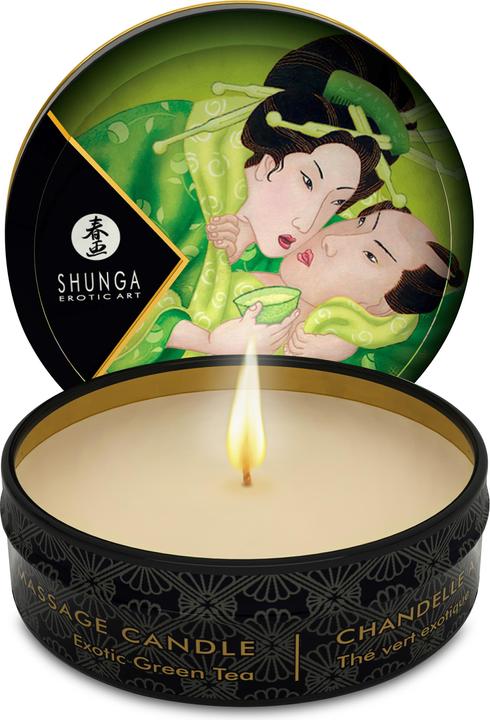 Produktbild Shunga Zenitude / Exotic Green Tea Mini Massage Candle (180 ml)