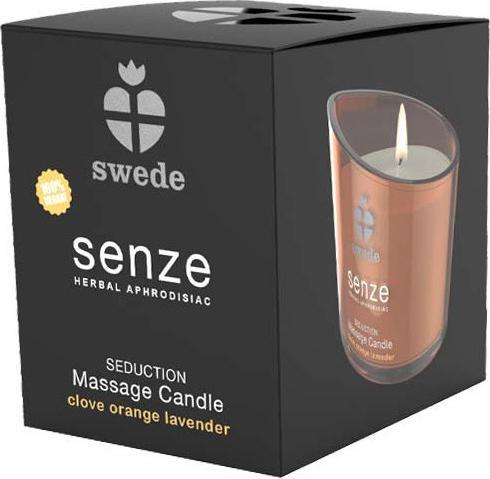 Produktbild Swede Senze Seduction Massage Candle Clove Orange Lavender 150 ml (150 ml)