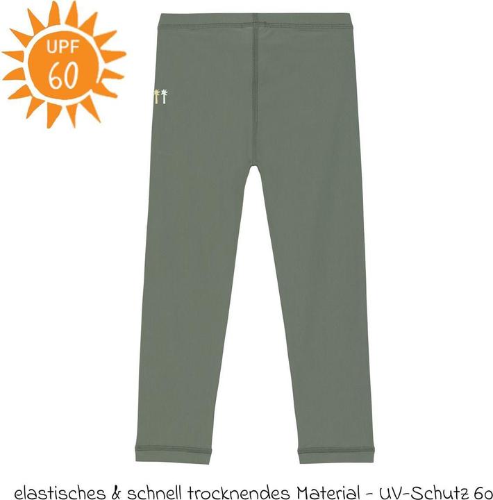 Produktbild Lässig Badehose Kinder Lang (UV-Schutz) deep olive (80)