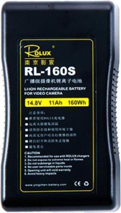 Immagine prodotto Rolux Batteria V-Mount RL-160S 160Wh 14.8V 11000mAh (1 pz., 10500 mAh, Accumulatore di carica elettrica)