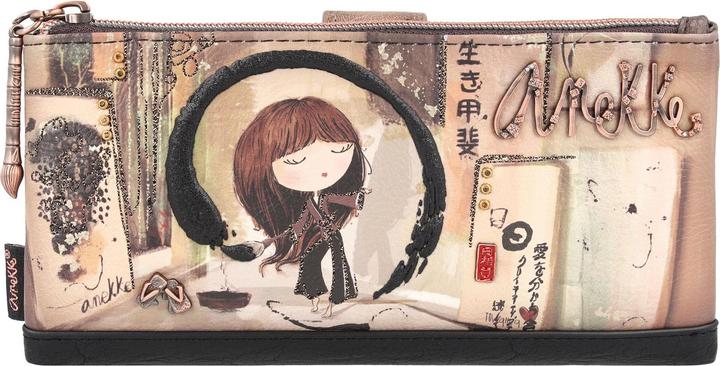 Image du produit Anekke Shoen Black Porte-monnaie protection RFID 20 cm