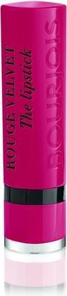 Actual product image Bourjois Rouge Velvet The Lipstick (09 Fuchsia Botté)
