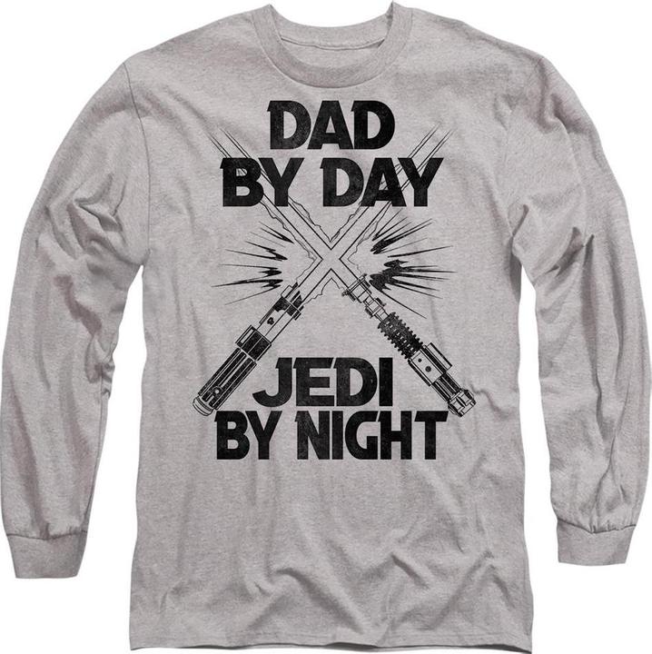 Immagine prodotto Star Wars Jedi By Night Maglietta Festa del Papà Adulto Unisex (S)