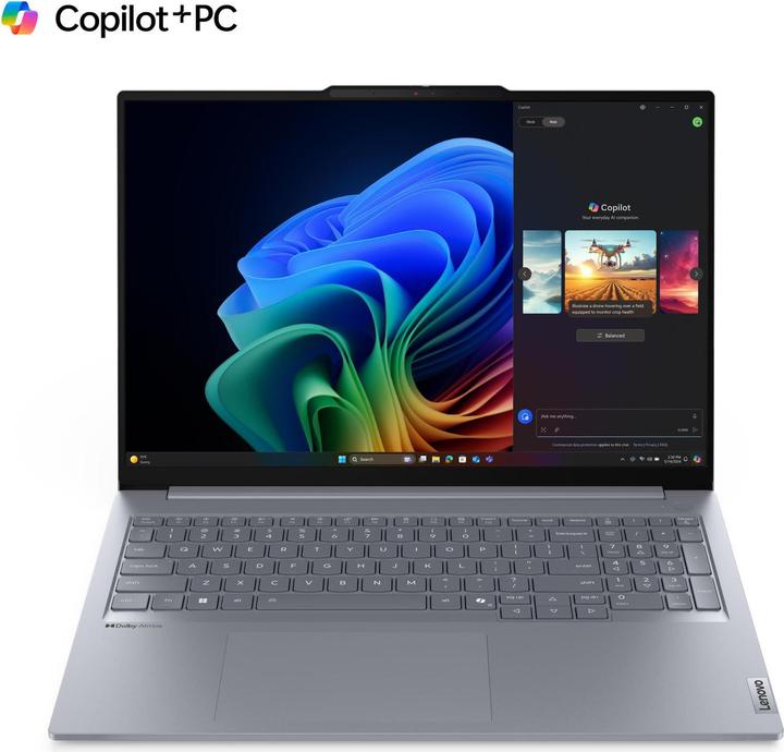 Produktbild Lenovo ThinkBook 16 Gen 7 (16", Snapdragon X Plus X1P-42-100, 16 GB, 512 GB, DE)