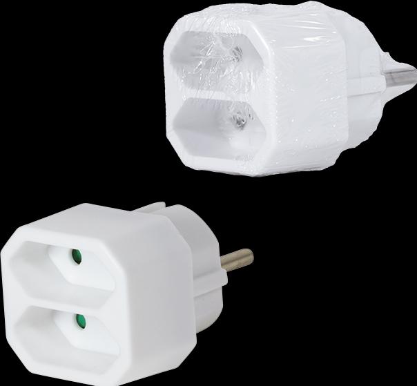 Produktbild LogiLink Steckdosenadapter (2 x)