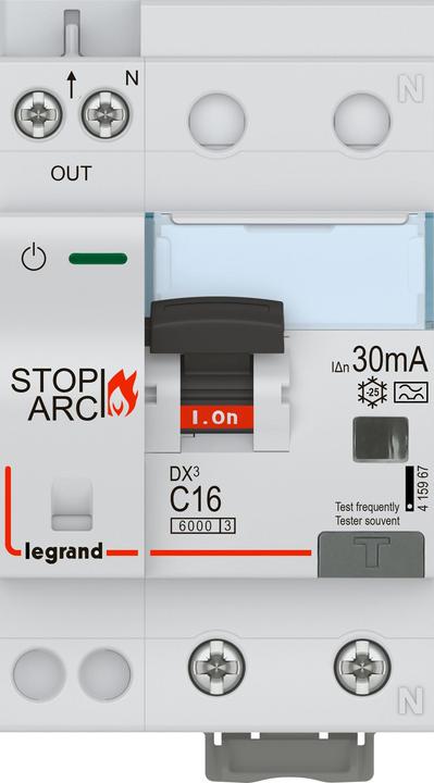 Immagine prodotto Legrand LEG 415967 Dx3 Afdd C16 1P+No 10Ka 30Ma A