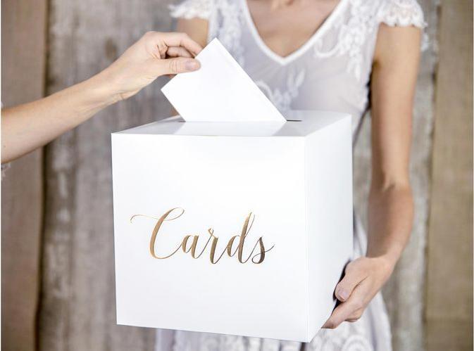 Actual product image Partydeco Card box