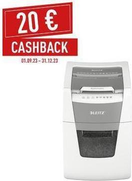 Actual product image Leitz Shredder IQ Autofeed Small Office 100 particle cut 34 l (Particle cut)