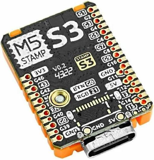 Produktbild M5Stack Entwicklerboard M5StampS3 mit 1.27 Header Pin